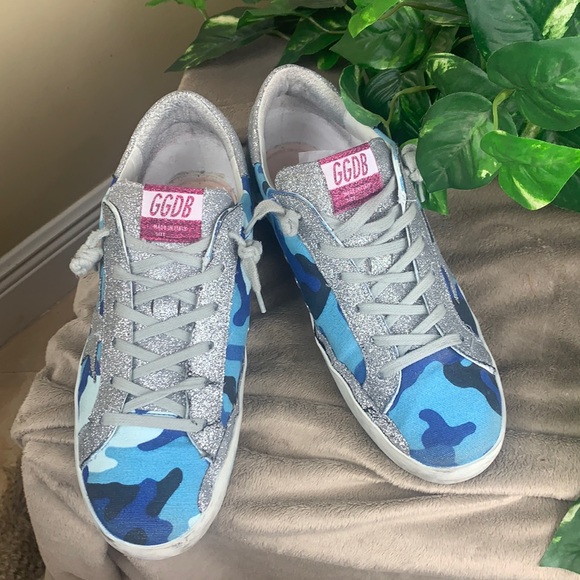 Camouflage Canvas Sneakers Golden Goose Camouflage Sneakers Golden